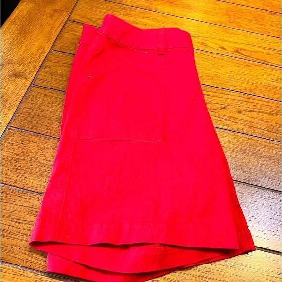 EUC Red Christopher & Banks Red Shorts Size 4#SUM22 - Picture 1 of 8